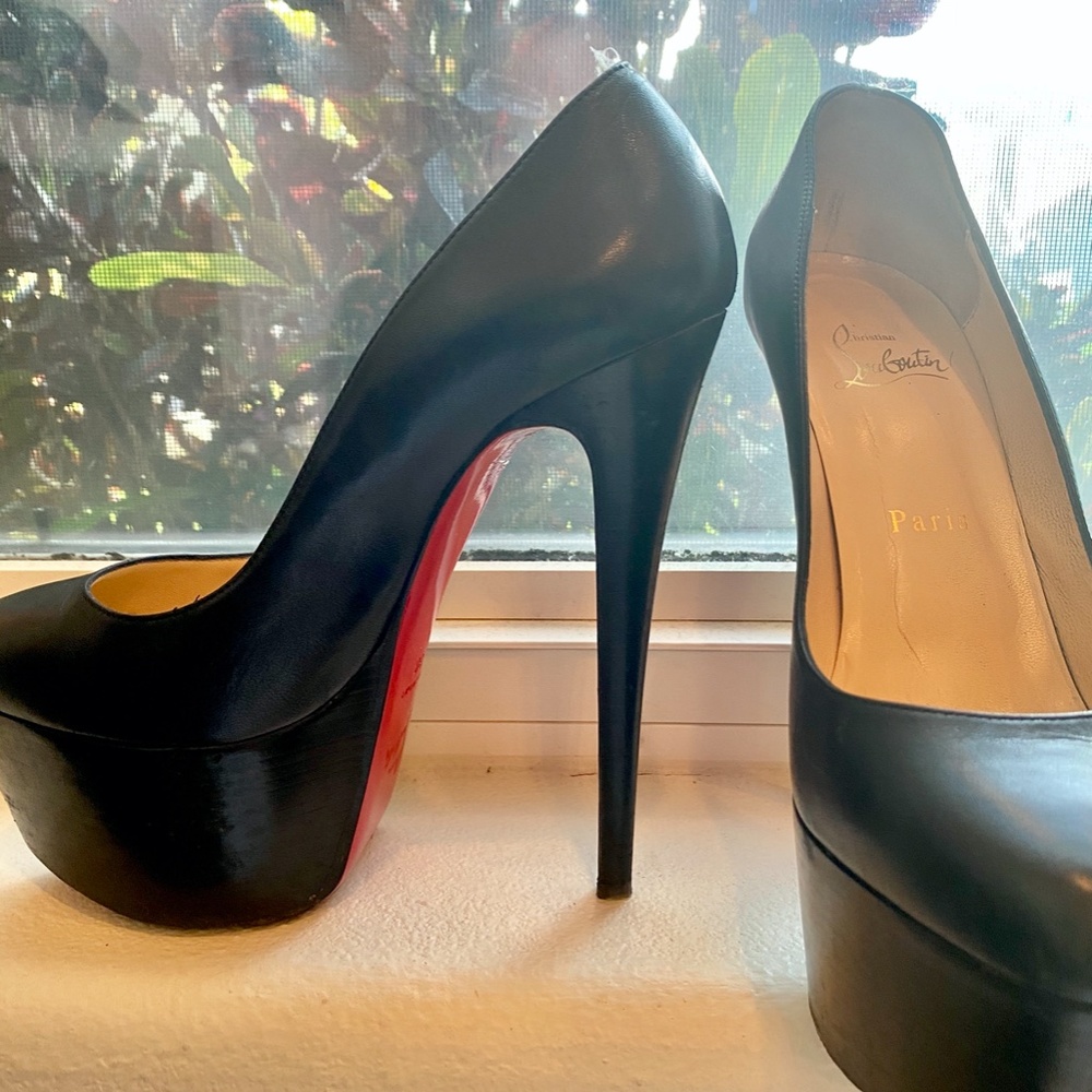 Christian Louboutin Daffodile Platform Red Sole